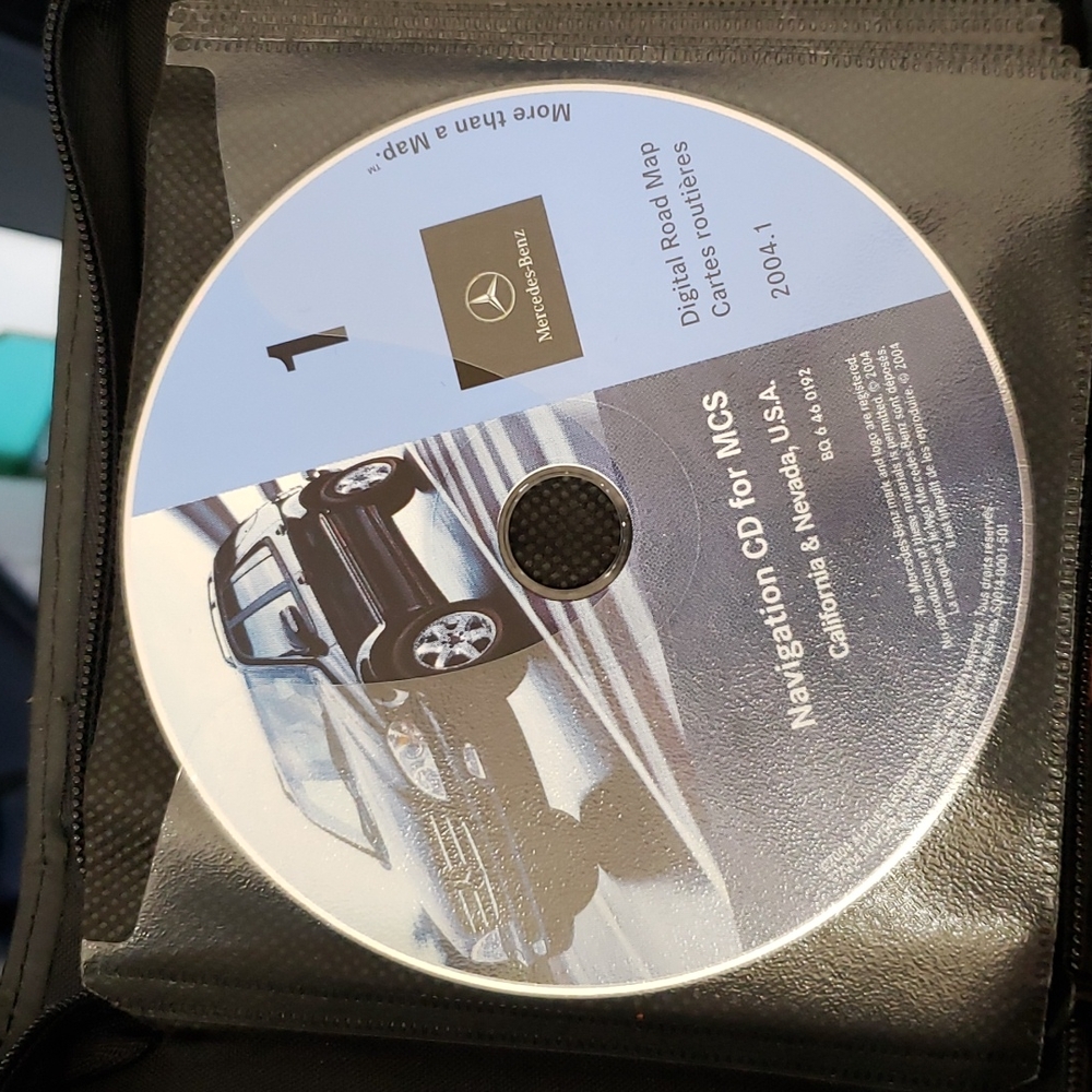 Navigation Disc Set for Mercedes M - Series